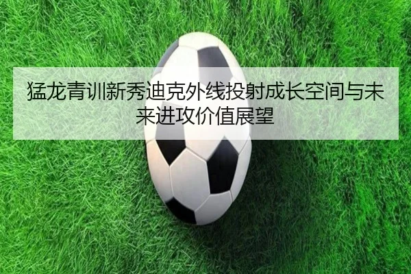 猛龙青训新秀迪克外线投射成长空间与未来进攻价值展望